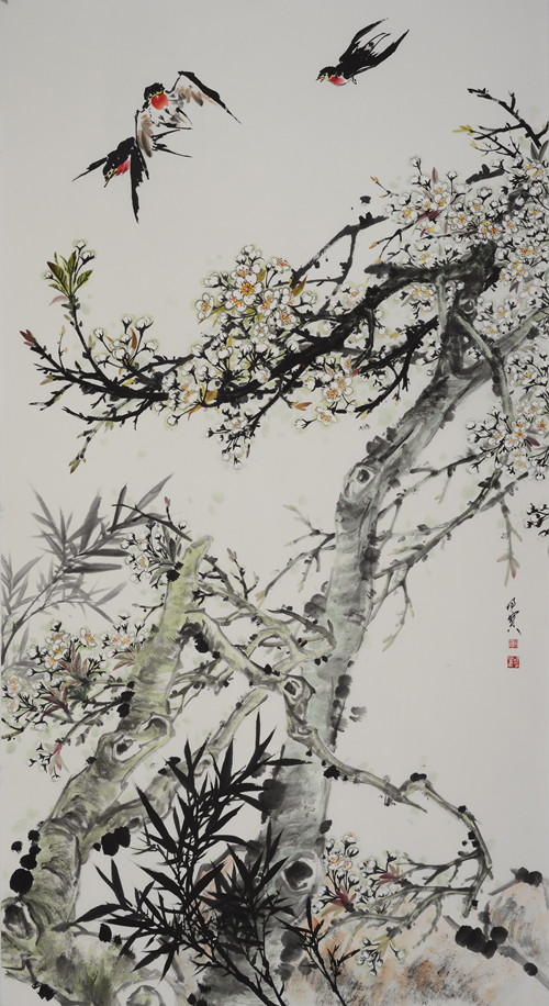 韩明宝书画《希望》180×97cm2015年_副本.jpg