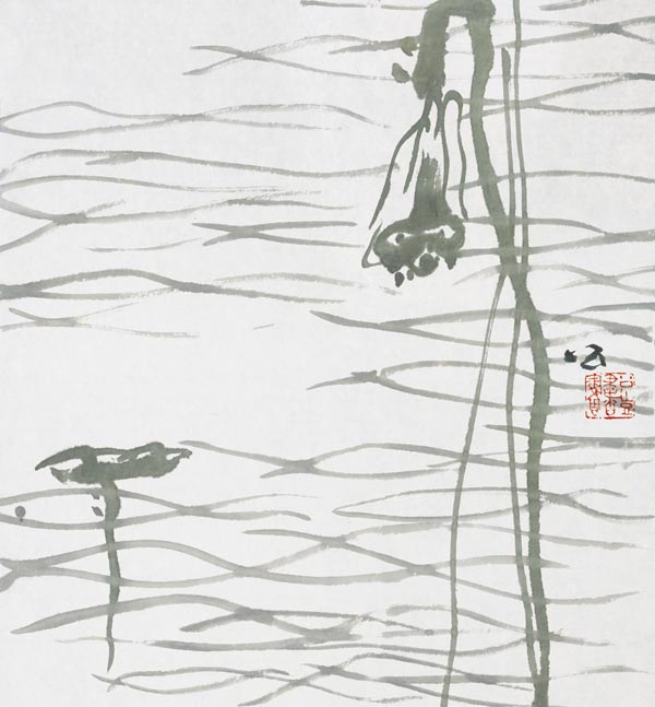 2013《荷趣之一》68cm×68cm.jpg